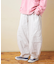 微起毛 ツイル バルーン パンツ