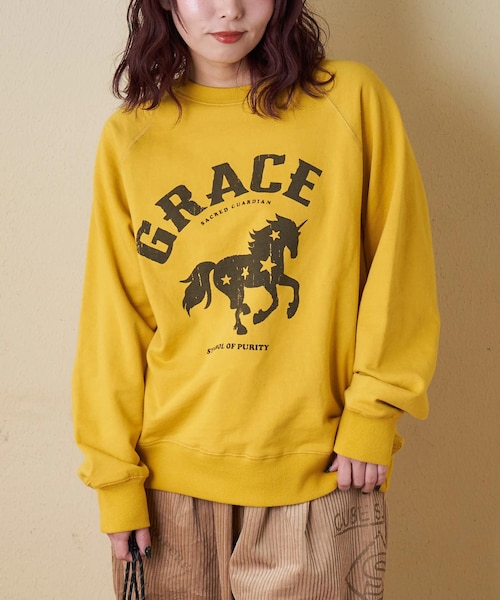 スウェット（イエロー）の通販｜&mall（アンドモール）三井