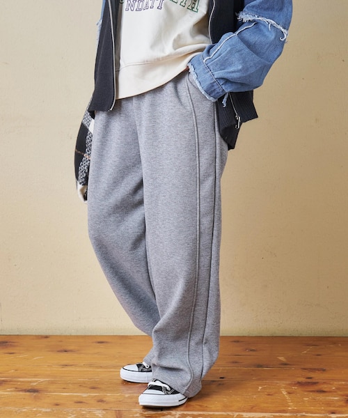 裏フリース イージーパンツ｜キューブシュガーの通販｜&mall（アンド