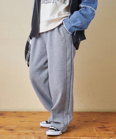裏フリース イージーパンツ
