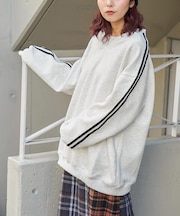 袖ライン Vネック プルオーバー