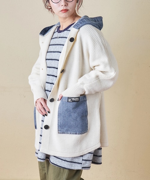 25AW SHIPS any ヤク ケーブル クルーネック ニット プルオーバー SHIPS｜【WEB限定】SHIPS any:<手洗い可能>ヤク ケーブル クルーネック