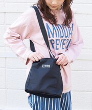 ナイロン 巾着 ショルダーバッグ