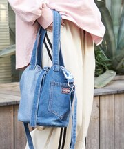 デニムパンツ リメイク 2way ミニ ショルダーバッグ