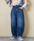 11オンス デニム ワイド バルーンパンツ