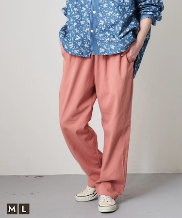 コットン ツイル エブリデイパンツ