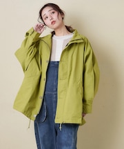 綿ナイロンツイル ドルマン ジャケット