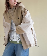 ナイロン 撥水加工 マウンテンパーカー