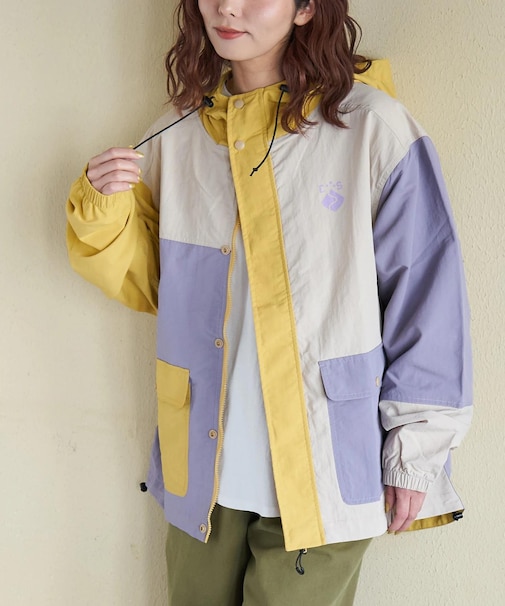 ナイロン 撥水加工 マウンテンパーカー