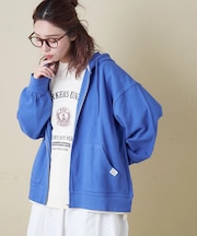 インレイ ジップ パーカー