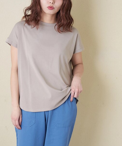 30/-フライス 無地 フレンチ プルオーバー