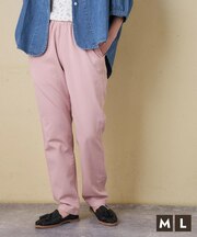 ソフト 綿ツイル らくしゅっと パンツ