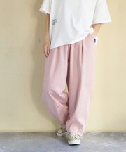 ソフト 綿ツイル らくゆるっと パンツ