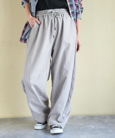 イージー ワイドパンツ