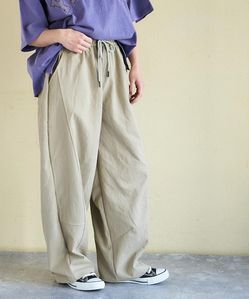 イージー ワイドパンツ｜キューブシュガーの通販｜&mall（アンドモール