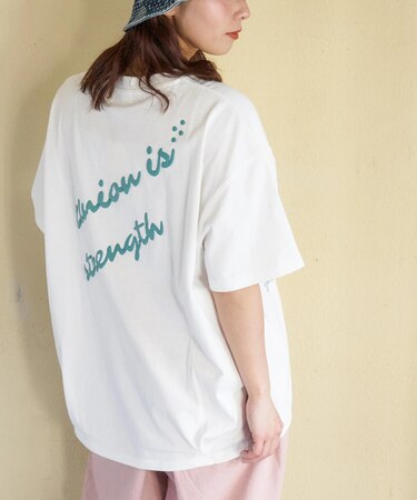 20/-OE天竺 汗染み防止加工 コクーン Tシャツ