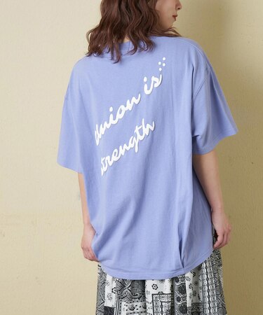 20/-OE天竺 汗染み防止加工 コクーン Tシャツ