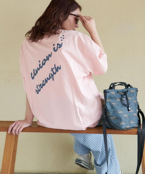 20/-OE天竺 汗染み防止加工 コクーン Tシャツ