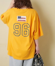 20/-OE天竺 星条旗 ワッペン Tシャツ