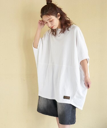 ミニ裏毛 スウェット ビッグ プルオーバー