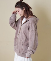 ピグメント染 ビッグパーカー