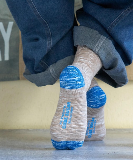 ミックス糸 ソックス