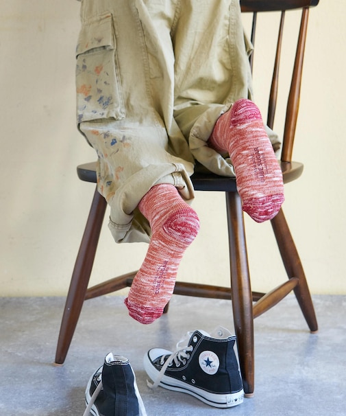 ミックス糸 ソックス