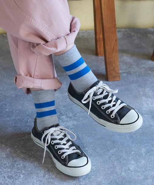 ライン ソックス