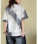 天竺 タイダイ メッシュ 切替 Tシャツ