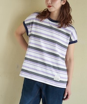 レトロボーダー 汗染み軽減 ノースリーブ プルオーバー