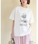 PEANUTS ( ピーナッツ ) 21/-OE天竺 Royanne プリント Tシャツ
