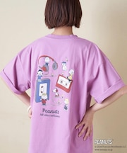 / PEANUTS ( ピーナッツ ) 21/-OE天竺 ミュージック Tシャツ