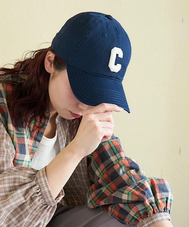 ワッペン付 ベースボール キャップ