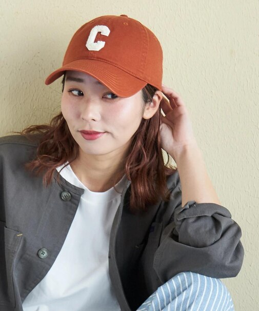 ワッペン付 ベースボール キャップ