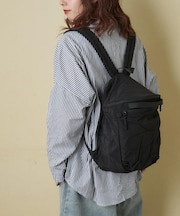 ナイロン リップストップ ポケッタブル リュック