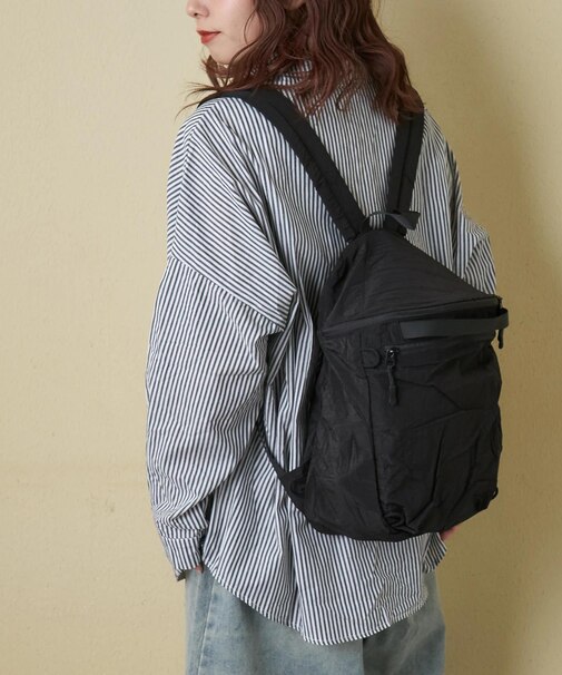 ナイロン リップストップ ポケッタブル リュック
