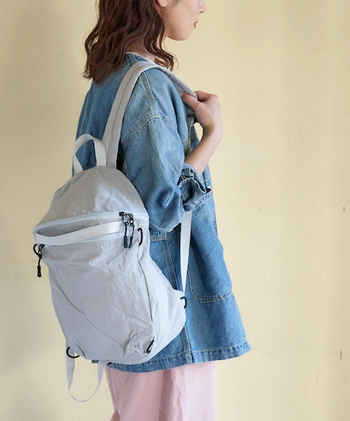 ナイロン リップストップ ポケッタブル リュック