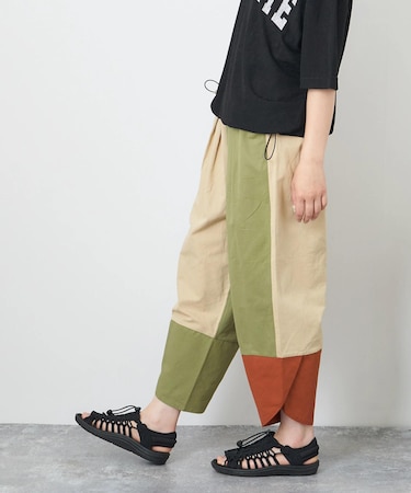 ライトツイル 変形 アンクルパンツ