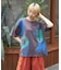 21/-OE天竺 ランダム ロゴ プリント Tシャツ