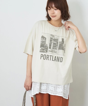 26/-天竺 グラフィック Tシャツ