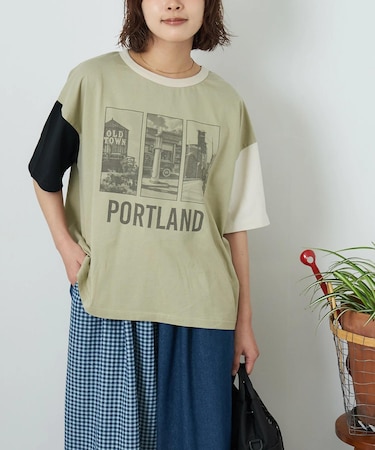 26/-天竺 グラフィック Tシャツ