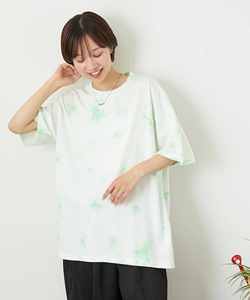 タイダイ染め ビッグ Tシャツ