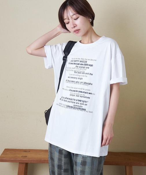 WEB限定 ロゴプリント Tシャツ