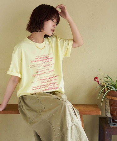 WEB限定 ロゴプリント Tシャツ