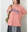 26/-天竺 カットソー ビッグ ロゴ Tシャツ