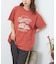 32/-OE天竺 カットソー ロゴ プリント Tシャツ