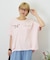 冷感天竺 ドルマン タック入り プルオーバー Tシャツ