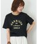 フロッキー プリント レギュラー Tシャツ