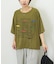 パウダー加工 ペイント風 ロゴ プリント Tシャツ