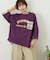 スラブ天竺 × 先染め チェック ポケ付 リメイク風 プルオーバー Tシャツ